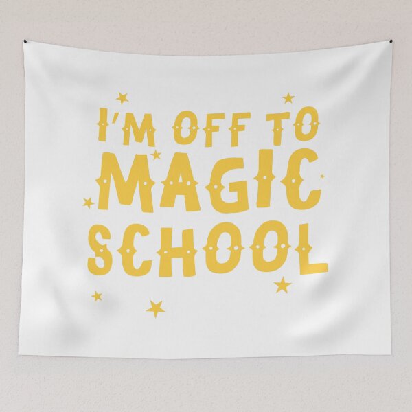 Item preview, I'm off to MAGIC SCHOOL designed and sold by jazzydevil.