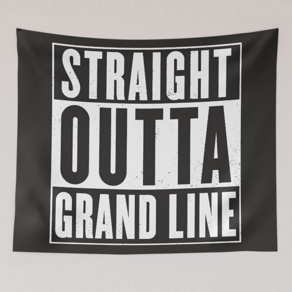 Item preview, Straight Outta Grand Line Quotes designed and sold by Titenono.