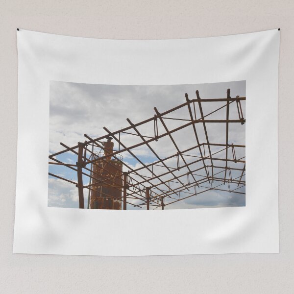 Item preview, Rusted Industrial Tank and Metal Frame designed and sold by jojobob.