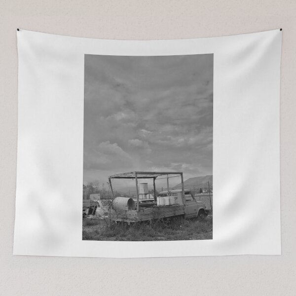 Item preview, Disused Truck b&w designed and sold by jojobob.