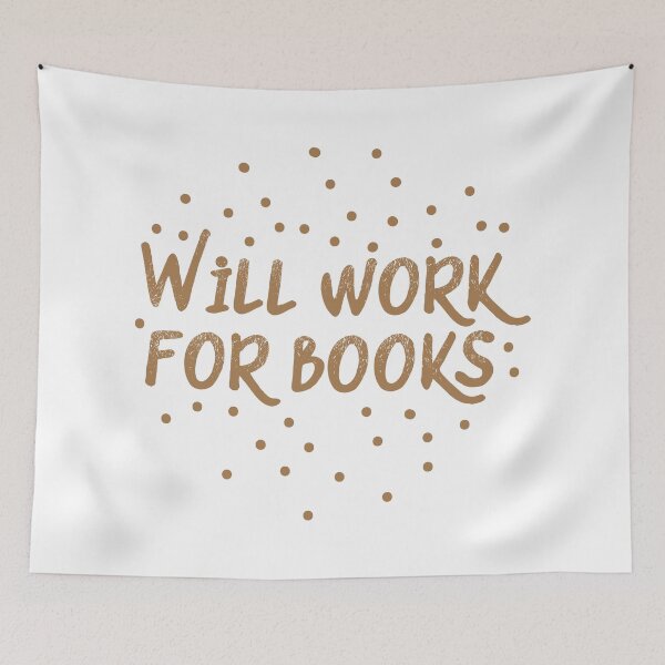 Item preview, Will work for books designed and sold by jazzydevil.