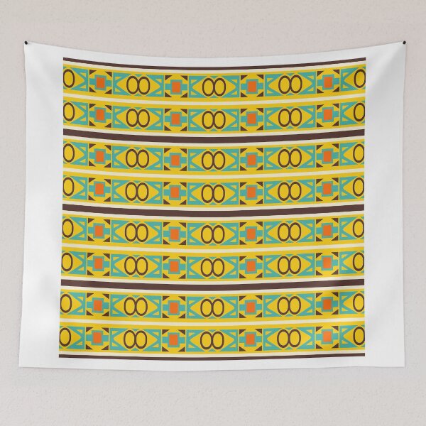 Item preview, Circles and stripes pattern designed and sold by lalylaura.