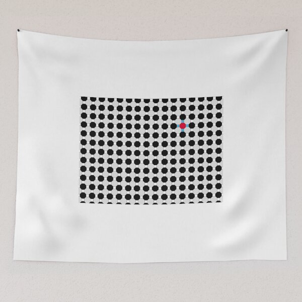 Item preview, Grey & Red Tiling Tessellation designed and sold by funmaths.