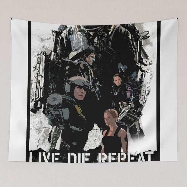 Item preview, Edge of Tomorrow poster designed and sold by blackcross.