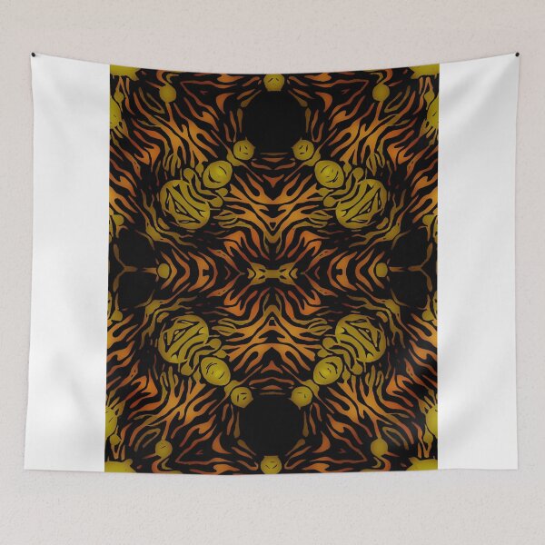 Item preview, Orange Glow Zebra Abstract  designed and sold by OCDesigns2.