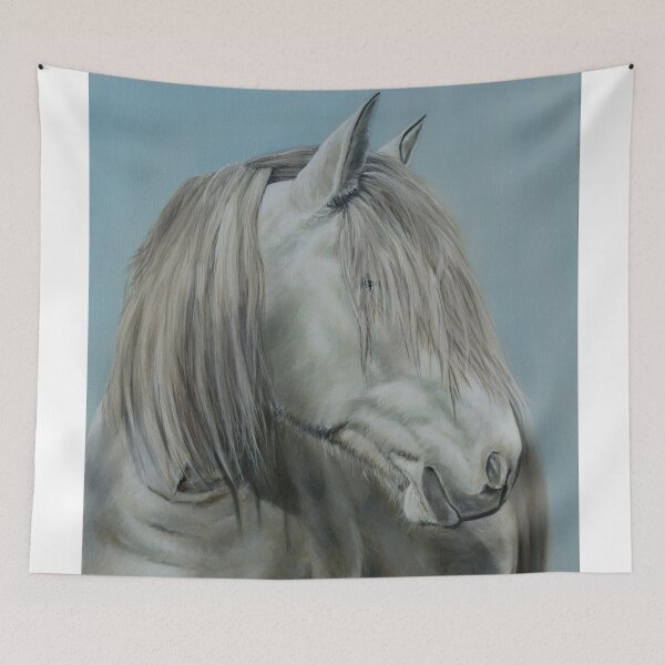 Item preview, “Vega” Trekking horse from La Vallée des Cerfs in France designed and sold by RmvPortraitsArt.