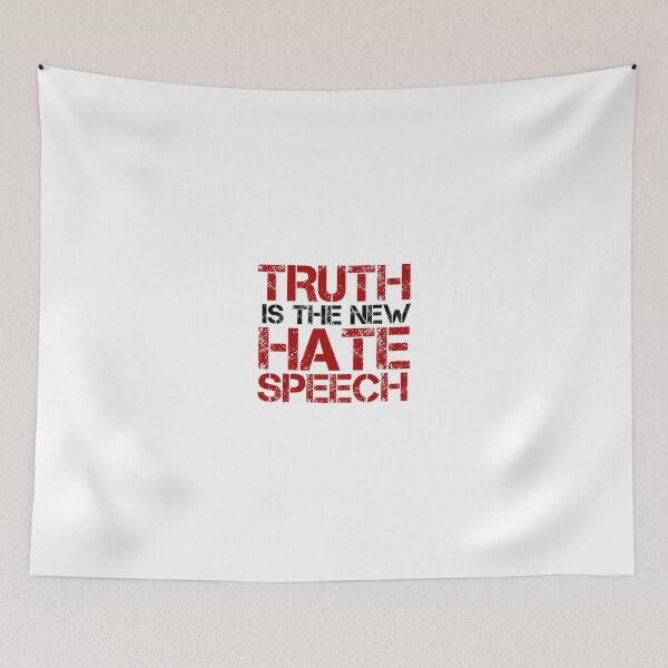 Item preview, Truth Free Speech Political Offensive Liberty Freedom designed and sold by Sid3walk Art.
