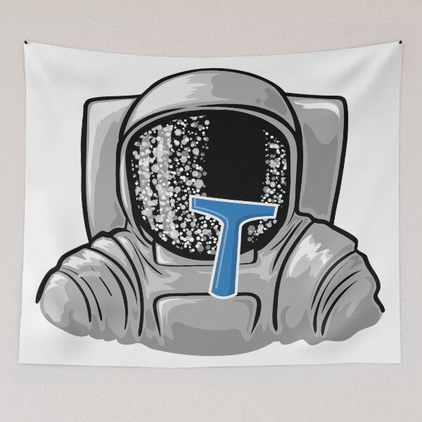Item preview, astronaut - frost in space designed and sold by Kopfzirkus.
