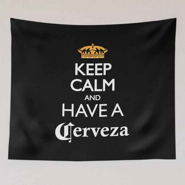 Item preview, Keep calm and have a cerveza beer designed and sold by estudio3e.