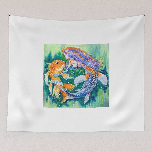 Item preview, Koi Mermaid designed and sold by RachelWoodhouse.