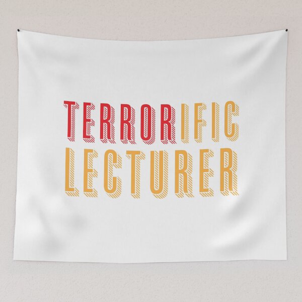 Item preview, TERRORific lecturer designed and sold by jazzydevil.