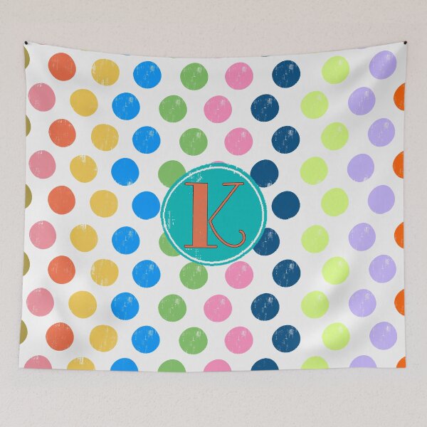 Item preview, Polka Dot K designed and sold by MonogramMonkey.