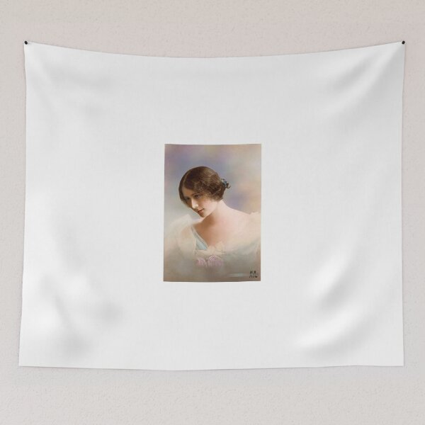 Item preview, Colorized Vintage Portrait of Cleo de Merode 1903 designed and sold by lexmil.