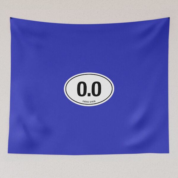 Item preview, 0.0 - NO FUCKS GIVEN designed and sold by cpinteractive.
