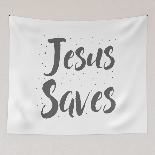 Item preview, Jesus Saves designed and sold by thetypographer.