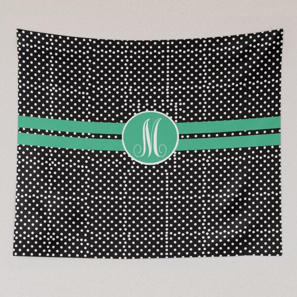 Item preview, M Polks Dot designed and sold by MonogramMonkey.