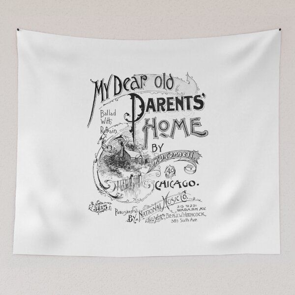 Item preview, My Dear Old Parents' Home designed and sold by rejon.