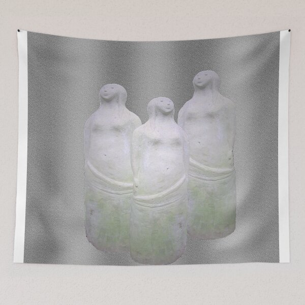 Item preview, Three stone sculptures of women. designed and sold by Mary Taylor.
