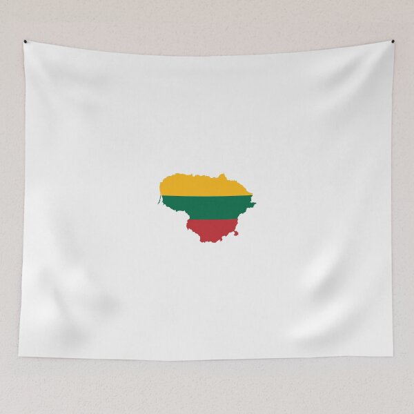Item preview, Flag Map of Lithuania  designed and sold by abbeyz71.