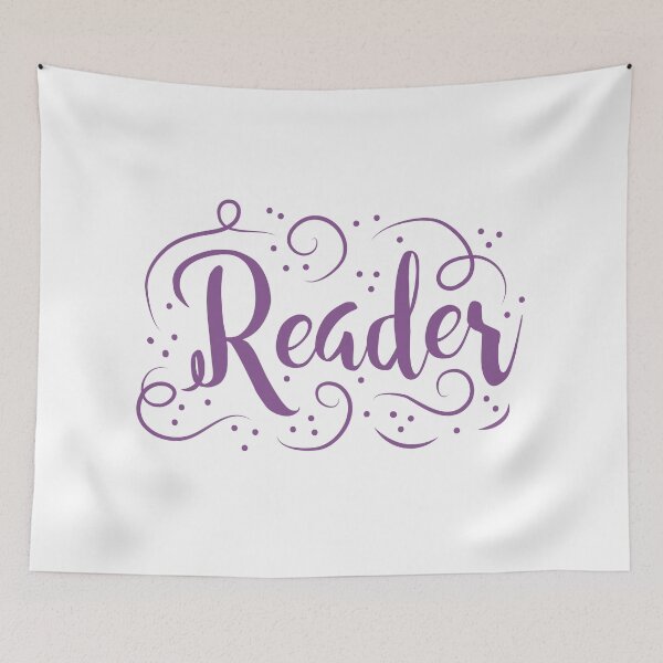 Item preview, Reader (word in purple) designed and sold by jazzydevil.