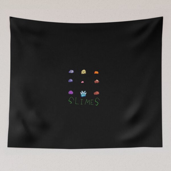 Item preview, 9 terrarian slimes! designed and sold by TCHG.