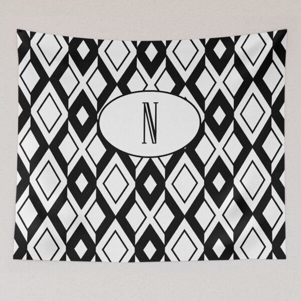 Item preview, N Diamonds designed and sold by MonogramMonkey.