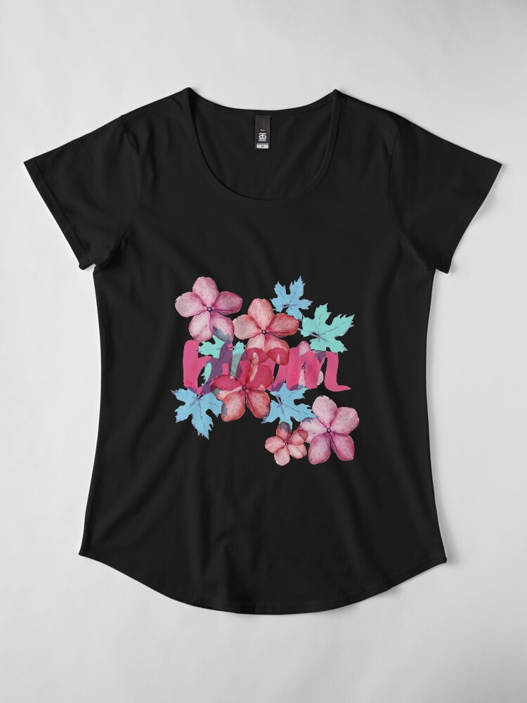 Alternative Ansicht von Bloom ( Blumen pattern) Premium Rundhals-Shirt