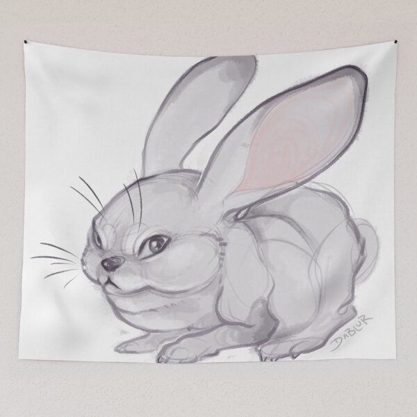 Item preview, Grey Rabbit designed and sold by DablurArt.