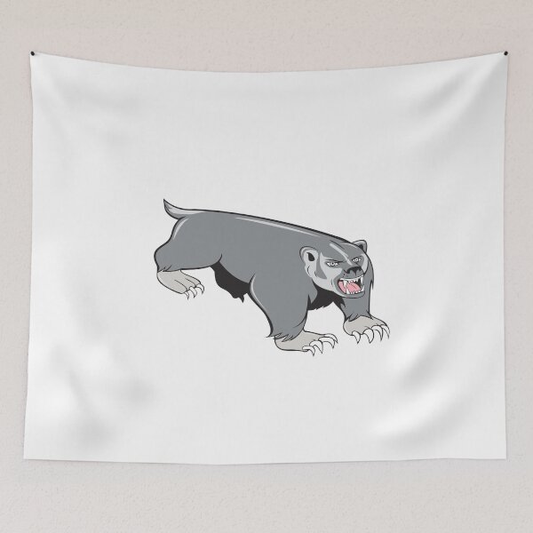 Item preview, Badger Pouncing Cartoon designed and sold by patrimonio.