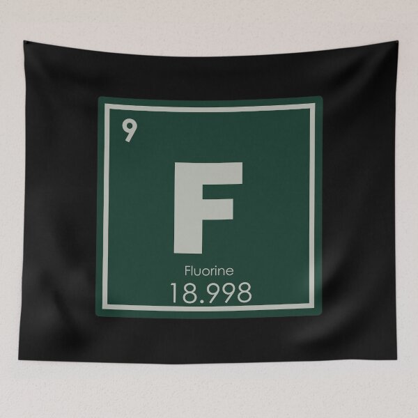 Item preview, Fluorine chemical element designed and sold by tony4urban.