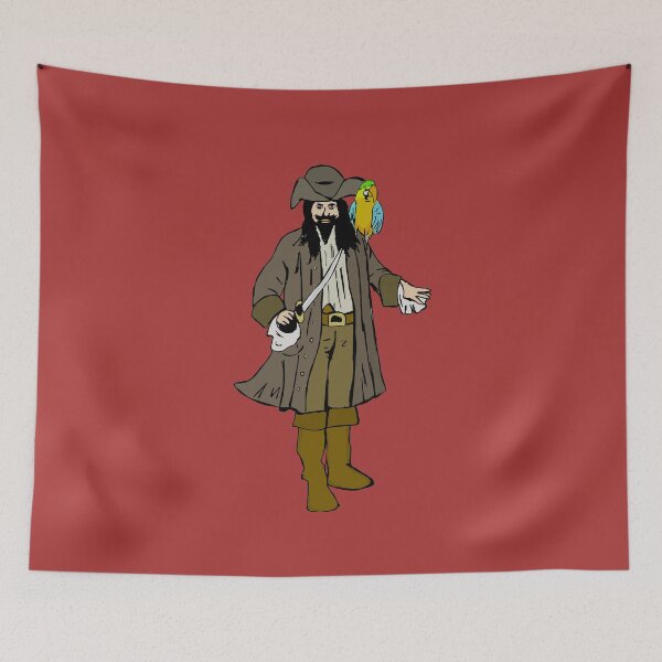 Item preview, Pirate with parrot designed and sold by Logan81.
