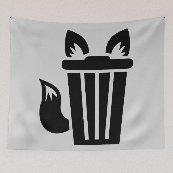 Item preview, Furry Trash Icon designed and sold by iconoklast.