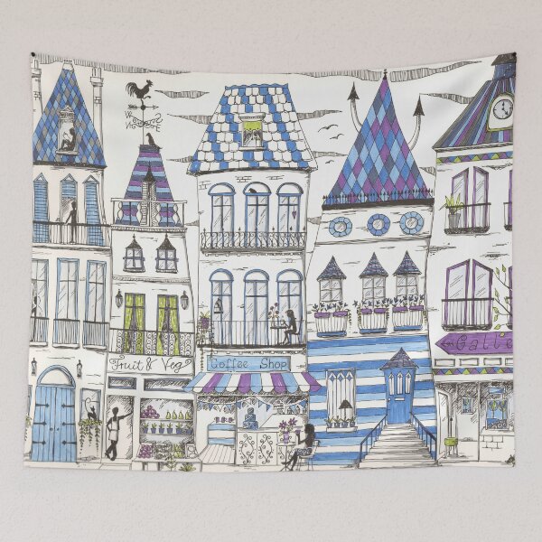 Item preview, Quirky street designed and sold by sanyijudit.