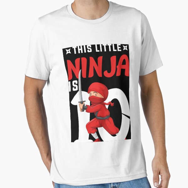 Item preview, 10th Birthday Product For Boys   This Little Is Ten  Ninja Gifts For Kids design designed and sold by stuch75.