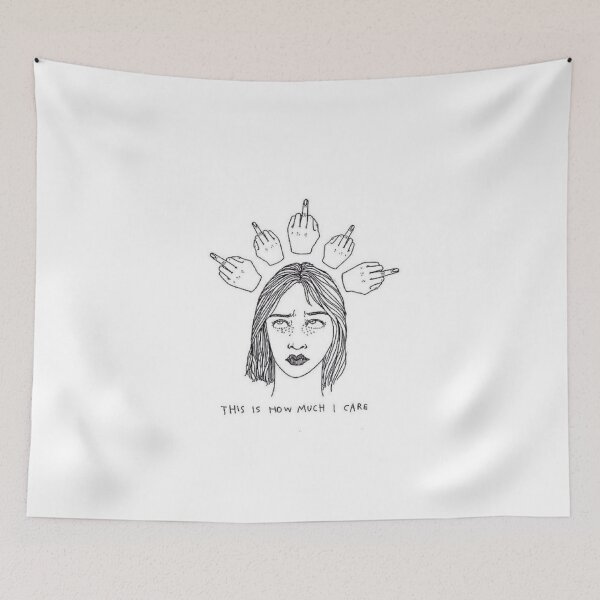 Item preview, This is how much I care. designed and sold by Ravanna Lotus.