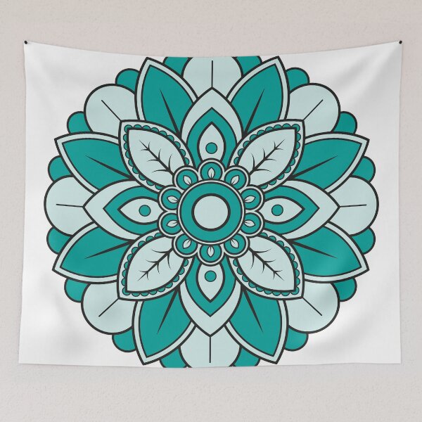 Item preview, Cyan Mandala designed and sold by MarcoCapra89.