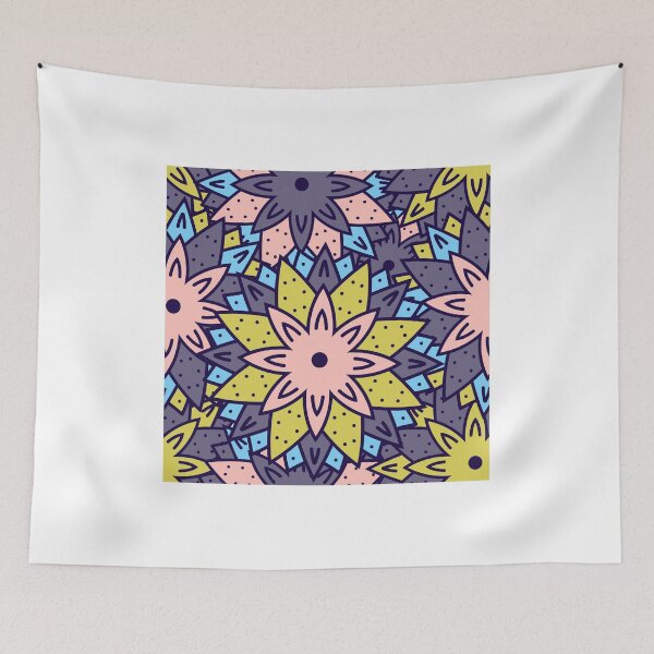 Item preview, Floral seamless abstractly pattern. designed and sold by olhakozachenko.