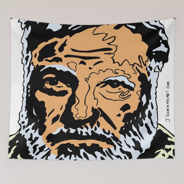 Item preview, Ernest Hemingway Colour Portrait. designed and sold by Jay Townsend.