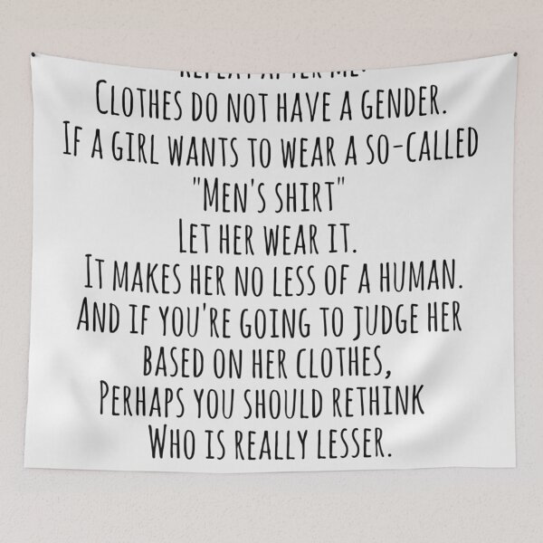 Item preview, End Gender Labeling designed and sold by interstellarsky.