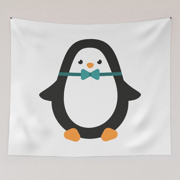 Item preview, Gentleman penguin. Cute animal. Illustration. designed and sold by olhakozachenko.