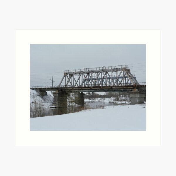 Item preview, american steel railway bridge designed and sold by mrivserg.