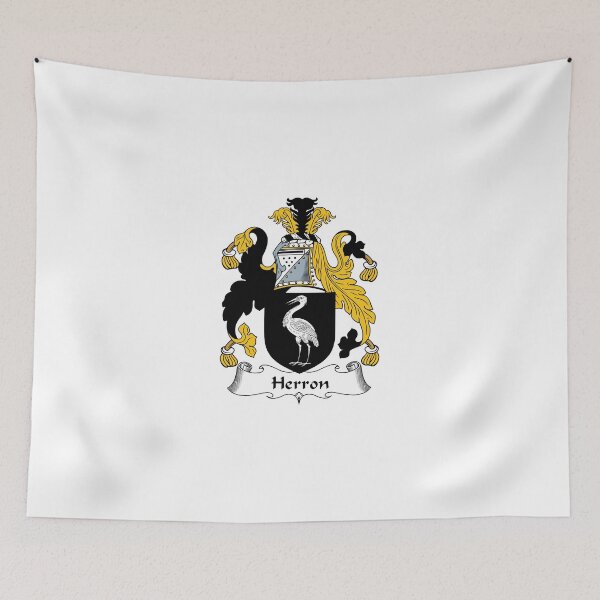 Item preview, Herron Coat of Arms / Herron Family Crest designed and sold by ScotlandForever.