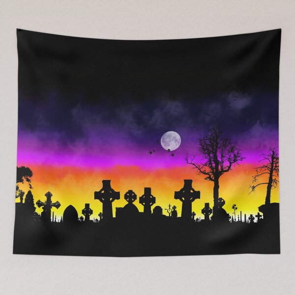 Item preview, Sunset Over Necropolis designed and sold by Megoboom.