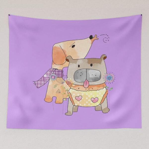 Item preview, Cartoon Pets  Puppy Friends designed and sold by peacockcards.