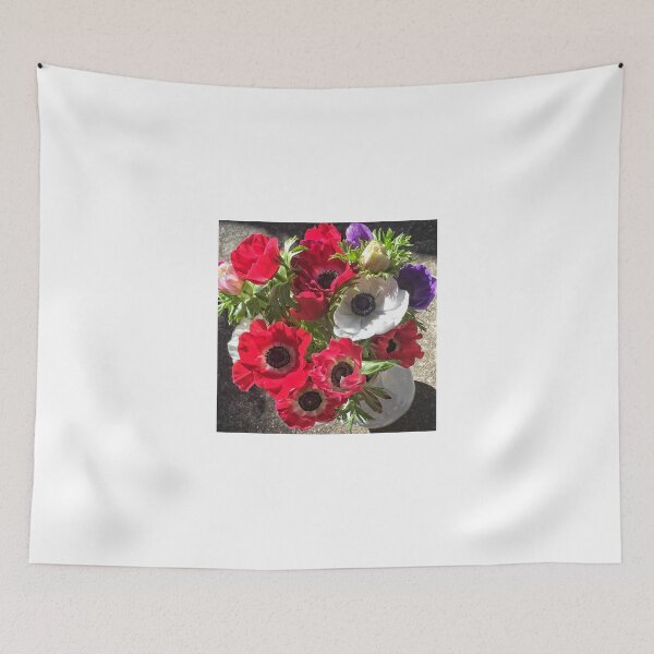 Item preview, Anemone flowers blooming designed and sold by kathrynhack.