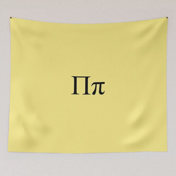 Item preview, Pi, Greek, uppercase, lowercase designed and sold by JoAnnFineArt.