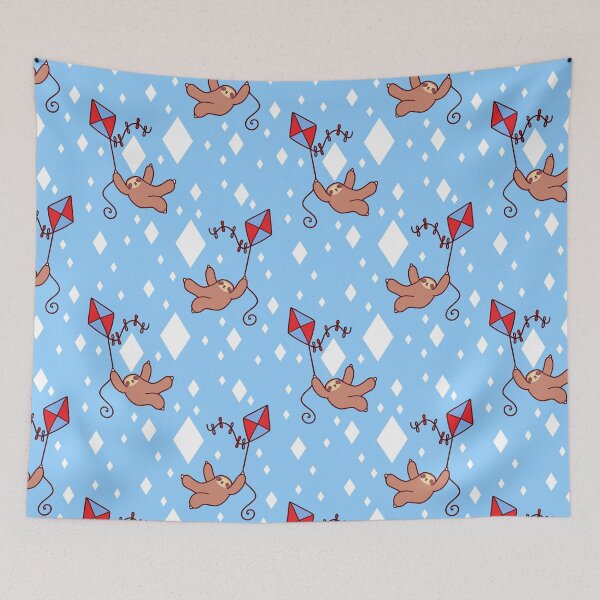 Item preview, Diamond Kite Sloth Pattern designed and sold by SaradaBoru.