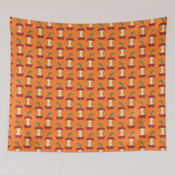Item preview, Bitten Apple Orange Pattern designed and sold by SaradaBoru.