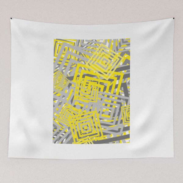 Item preview, YG Abstract Geometric  designed and sold by WillowArtPrint.