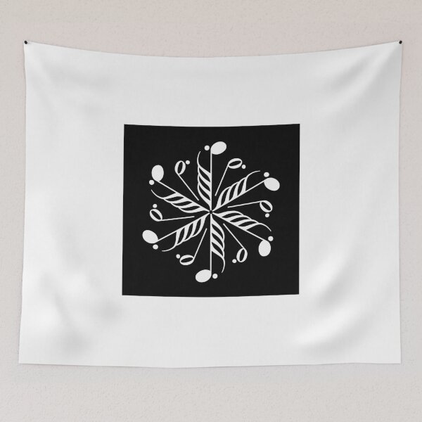 Item preview, Music note mandala - inverted designed and sold by adiosmillet.